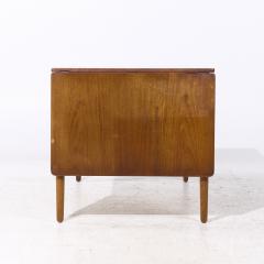 Hans Wegner Hans Wegner for Andreas Tuck AT 305 Mid Century Danish Teak Drop Side Desk - 4103964