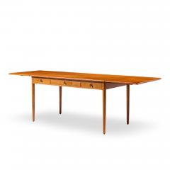 Hans Wegner Hans Wegner for Andreas Tuck AT 305 Mid Century Danish Teak Drop Side Desk - 4563513