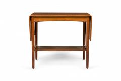 Hans Wegner Hans Wegner for Andreas Tuck Danish Mid Century Wooden Drop Leaf End Side Tabl - 4652594