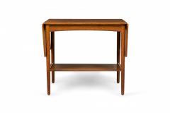 Hans Wegner Hans Wegner for Andreas Tuck Danish Mid Century Wooden Drop Leaf End Side Tabl - 4652597