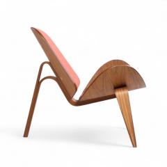 Hans Wegner Hans Wegner for Carl Hansen CH07 Mid Century Walnut Shell Chairs Pair - 4266249