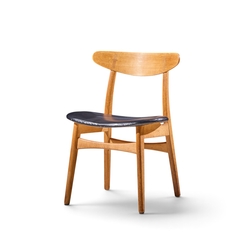 Hans Wegner Hans Wegner for Carl Hansen CH30 Danish Teak and Oak Dining Chairs Set of 6 - 4775036