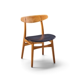 Hans Wegner Hans Wegner for Carl Hansen CH30 Danish Teak and Oak Dining Chairs Set of 6 - 4775040