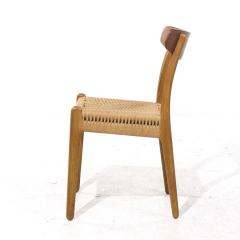 Hans Wegner Hans Wegner for Carl Hansen Son CH23 Danish Teak and Oak Dining Chairs Pair - 4125655