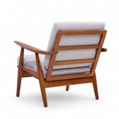 Hans Wegner Hans Wegner for Getama GE270 Mid Century Teak Lounge Chairs Pair - 4356708