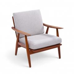 Hans Wegner Hans Wegner for Getama GE270 Mid Century Teak Lounge Chairs Pair - 4356709