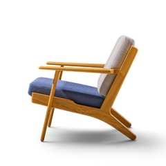 Hans Wegner Hans Wegner for Getama GE290 Mid Century Oak Lounge Chair - 4719911