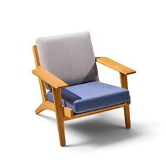 Hans Wegner Hans Wegner for Getama GE290 Mid Century Oak Lounge Chair - 4719918