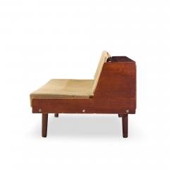 Hans Wegner Hans Wegner for Getama GE6 Mid Century Danish Teak and Cane Daybed Sofa - 4532391