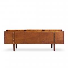 Hans Wegner Hans Wegner for Getama GE6 Mid Century Danish Teak and Cane Daybed Sofa - 4532396