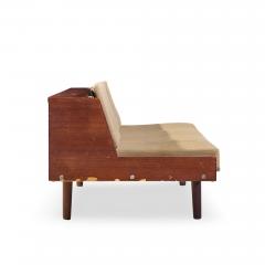 Hans Wegner Hans Wegner for Getama GE6 Mid Century Danish Teak and Cane Daybed Sofa - 4532398