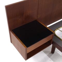 Hans Wegner Hans Wegner for Getama Midcentury Danish Teak King Platform Bed with Nightstands - 4123242