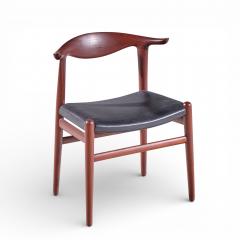 Hans Wegner Hans Wegner for Johannes Hansen Danish Cow Horn Dining Chairs Set of 6 - 4465173