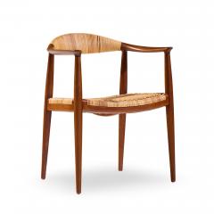 Hans Wegner Hans Wegner for Johannes Hansen JH 501 Cane and Teak Dining Chairs Set of 4 - 4531480