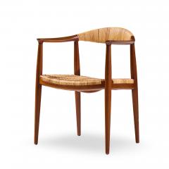 Hans Wegner Hans Wegner for Johannes Hansen JH 501 Cane and Teak Dining Chairs Set of 4 - 4531481