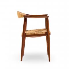 Hans Wegner Hans Wegner for Johannes Hansen JH 501 Cane and Teak Dining Chairs Set of 4 - 4531489