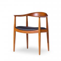 Hans Wegner Hans Wegner for Johannes Hansen Mid Century Danish Teak The Chair Pair - 4485829