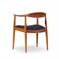 Hans Wegner Hans Wegner for Johannes Hansen Mid Century Danish Teak The Chair Pair - 4485831