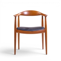 Hans Wegner Hans Wegner for Johannes Hansen Mid Century Danish Teak The Chair Set of 8 - 4718295