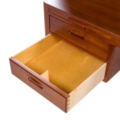 Hans Wegner Hans Wegner for Johannes Hansen Model 573 Mid Century Danish Teak Desk - 4234189