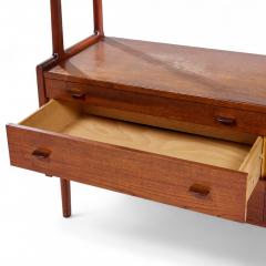 Hans Wegner Hans Wegner for Ry M bler Mid Century Danish Teak Credenza and Hutch - 4320375