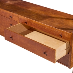 Hans Wegner Hans Wegner for Ry M bler RY 20 Danish Teak Rattan Highboard Credenza Hutch - 4717510