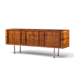 Hans Wegner Hans Wegner for Ry M bler RY 25 President Mid Century Rosewood Credenza Hutch - 4733243