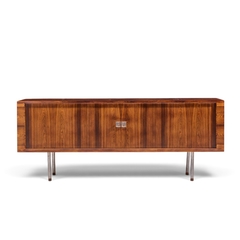 Hans Wegner Hans Wegner for Ry M bler RY 25 President Mid Century Rosewood Credenza Hutch - 4733244