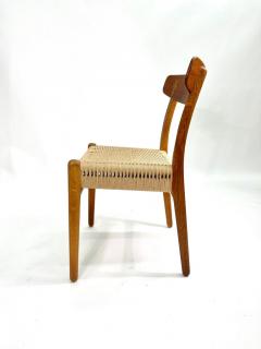 Hans Wegner Hans Wegner teak CH23 chairs in danish cord by Carl Hansen Set of Six - 3151191