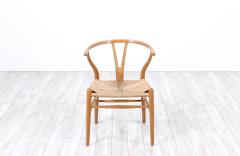 Hans Wegner Iconic Hans J Wegner Wishbone Oak Arm Chair for Carl Hansen S n - 2998145