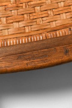 Hans Wegner JH 512 Folding Chair in Cane and Oak by Hans Wegner 1950 - 4758867
