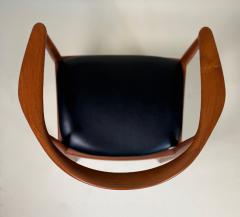 Hans Wegner Mid Century Modern Teak Round Chairs by Hans J Wegner for Johannes Hansen - 4254394