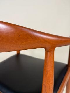 Hans Wegner Mid Century Modern Teak Round Chairs by Hans J Wegner for Johannes Hansen - 4254396