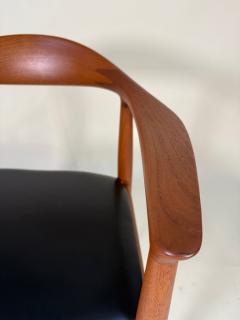 Hans Wegner Mid Century Modern Teak Round Chairs by Hans J Wegner for Johannes Hansen - 4254398