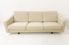 Hans Wegner Mid Century Modern White Three Seater Sofa by Hans Wegner - 2928169