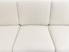 Hans Wegner Mid Century Modern White Three Seater Sofa by Hans Wegner - 2928170