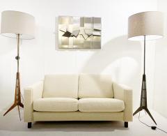 Hans Wegner Mid Century Modern White Two Seater Sofa by Hans Wegner - 2925539