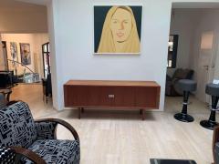 Hans Wegner Midcentury Teak Sideboard by Hans J Wegner RY 25 President Denmark 1960s - 1539158