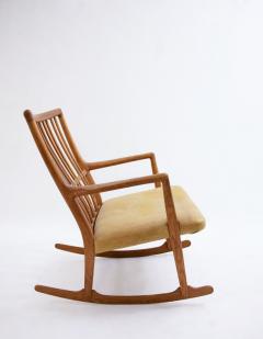 Hans Wegner Ml 33 Rocking Chair by Hans J Wegner for A S Mikael Laursen - 3262066