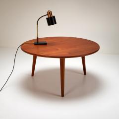 Hans Wegner Model AT8 Round Teak Coffee Table Hans Wegner for Andreas Tuck Denmark 1950s - 2428093