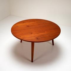 Hans Wegner Model AT8 Round Teak Coffee Table Hans Wegner for Andreas Tuck Denmark 1950s - 2428095