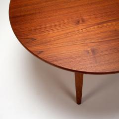 Hans Wegner Model AT8 Round Teak Coffee Table Hans Wegner for Andreas Tuck Denmark 1950s - 2428100