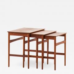 Hans Wegner Nesting Tables Produced by Andreas Tuck - 1894293