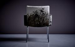 Hans Wegner Newly Upholstered Hans Wegner AP48 Armchair in Cowhide Denmark 1960s - 3235410