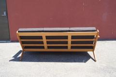 Hans Wegner Oak Three seat Sofa Model GE 290 by Hans Wegner for Getama - 4193461