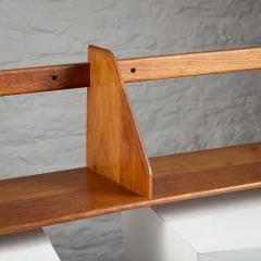 Hans Wegner Oak Wall Mounted Shelf by Hans Wegner for Ry M bler Denmark 1950s - 3231586