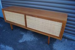 Hans Wegner Oak and Rattan Sideboard Model RY 26 by Hans Wegner for Ry M bler - 476683