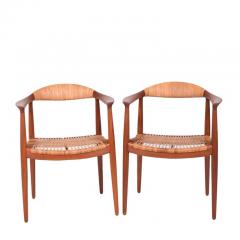 Hans Wegner Pair of Classic Chairs by Hans Wegner for Johannes Hansen - 484794