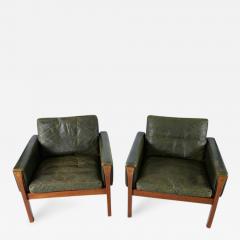 Hans Wegner Pair of Hans Wegner AP 62 Lounge Chairs - 291455