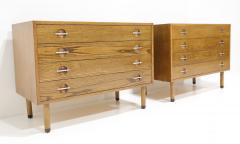 Hans Wegner Pair of Hans Wegner Chests or Nightstands in Oak by Ry Mobler - 3259164